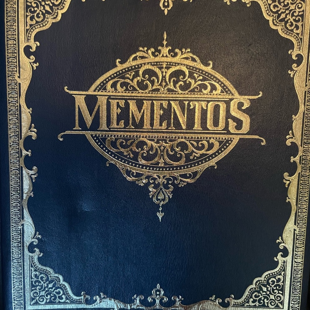 Hallmark Blue and Gold “Mementos”Keepsake Scrapbook Album | Unused